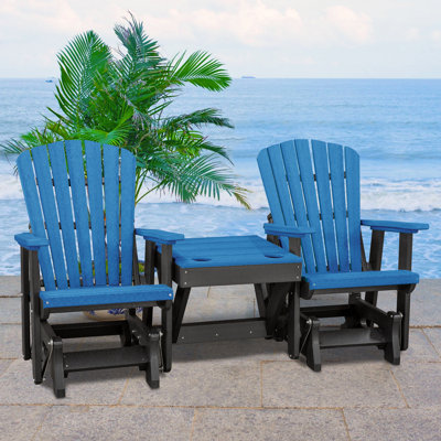 Outdoor Adirondack Chair With Table