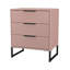 Turah 3 Drawer Chest (Ready Assembled)-551262129