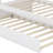 House-Shaped Bed Frame with Pull-Out Trundle