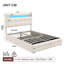 Dekari Upholstered Ottoman Storage Bed-481958987