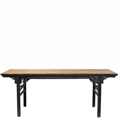 86" Long Antique Chinese Painting Table