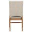 Carlos Beige Upholstered Dining Side Chair(Only Dining Chairs)