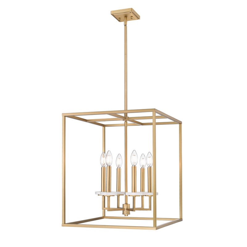Gaultier 
Lustre 6 lumières Mordern Gold, Mordern Gold