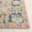 Tapis rose / gris en laine / coton touffeté à la main Creasman-94234862