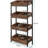 30 Inches 4-Tier Retail Display Rack With Hooks