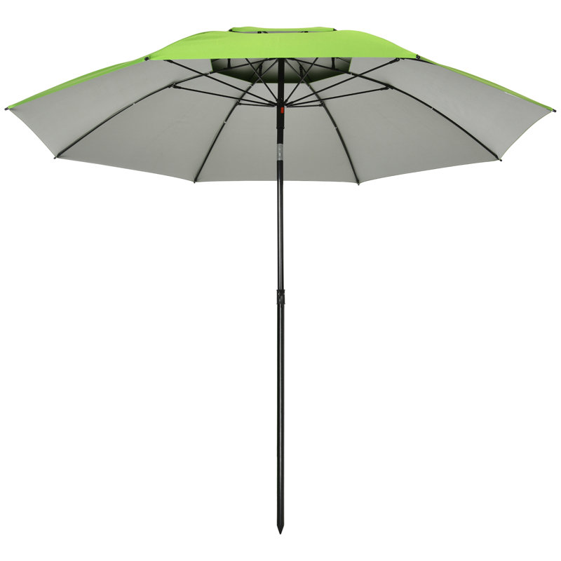 Parasol de plage 6 pi 1 po Norgren