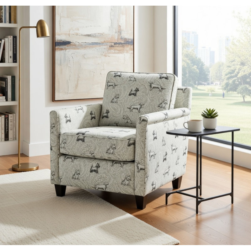 Fauteuil en fer Biscuit CAL117
