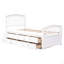 Lit plateforme simple en bois massif avec 6 tiroirs-1627732608