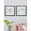 «Pressed Flowers on Shiplap I», ensemble de 2 reproductions de cadres photo-1104329530