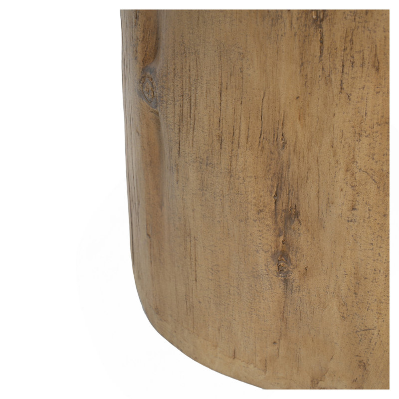 Table d'appoint 16,25 pouces MGO, table d'appoint en bois peinte à la main pour une utilisation intérieure et extérieure