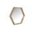 Bascomb 21" Brown Unframed Accent Mirror