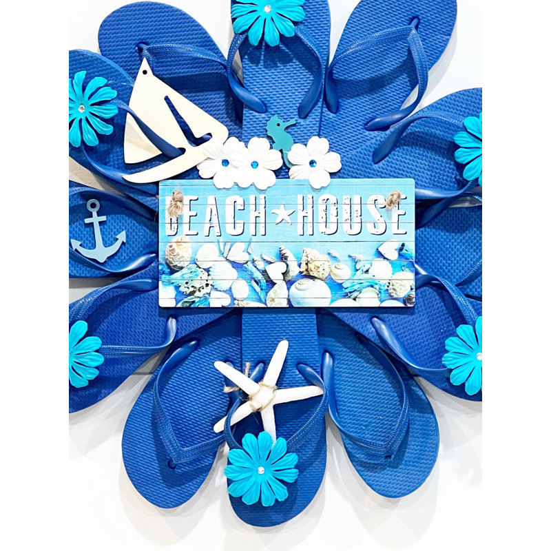 Summer Blue Wreath