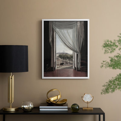 Vintage Landscape CXLIII Framed Print - Solid Wood