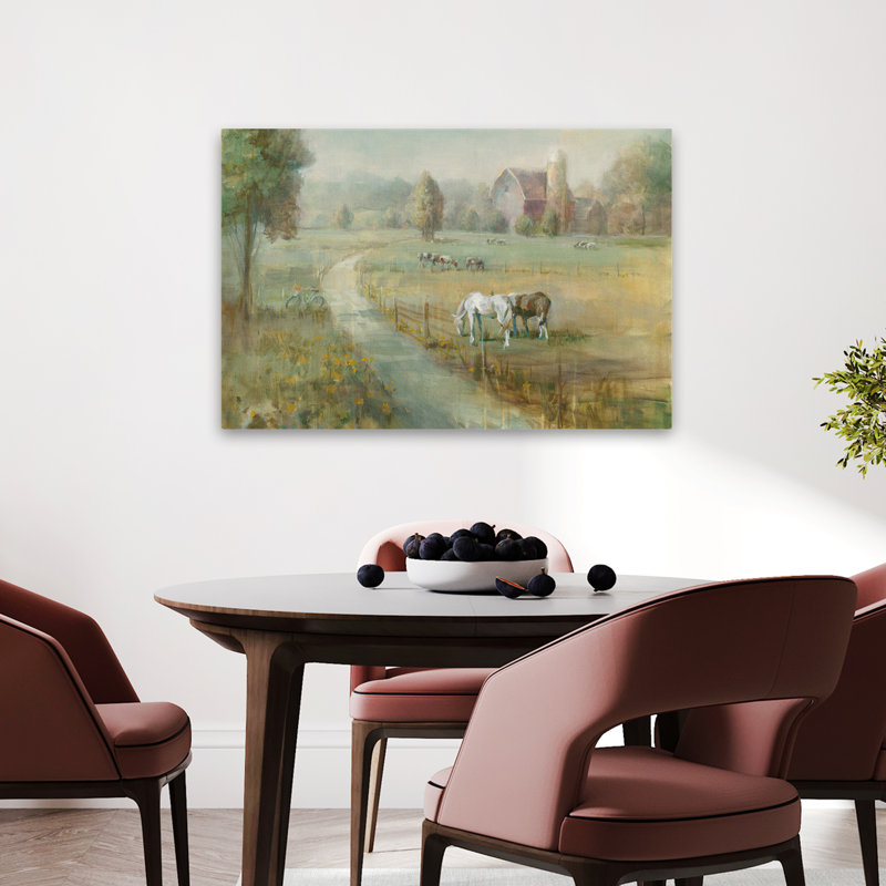 Modern Farmhouse Tranquil Farm, H 36 po x l 24 po