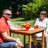 Heidenreich 31.5" Teak Square Outdoor Dining Table