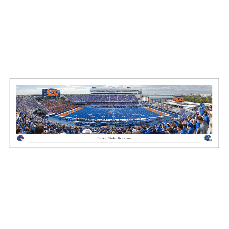 Broncos State Boise State Football - Sans cadre, Impression sans cadre