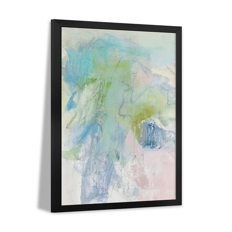 Composition abstraite, série formes organiques / plantes, 2020 - reproduction d'art mural - affiche de galerie