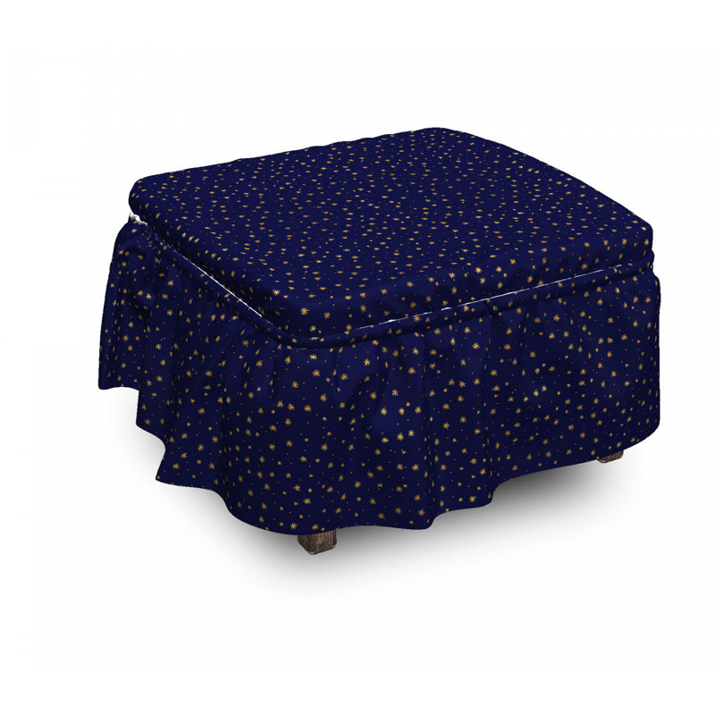 Housse pour repose-pieds à répétition starry night