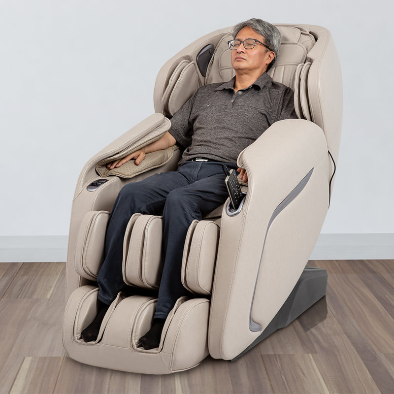 Fauteuil de massage TP Cosmo, Similicuir taupe, Taupe