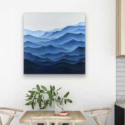 ocean - 32"x32" art on canvas
