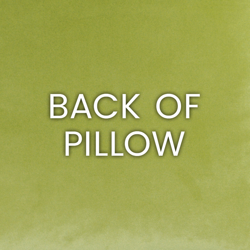 Jefferson Band Pillow Cover & Insert, Lime, Rectangle 14"H x 24"W