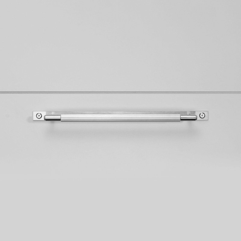 Pull Bar / Plate / Linear, 4 3/4", Steel