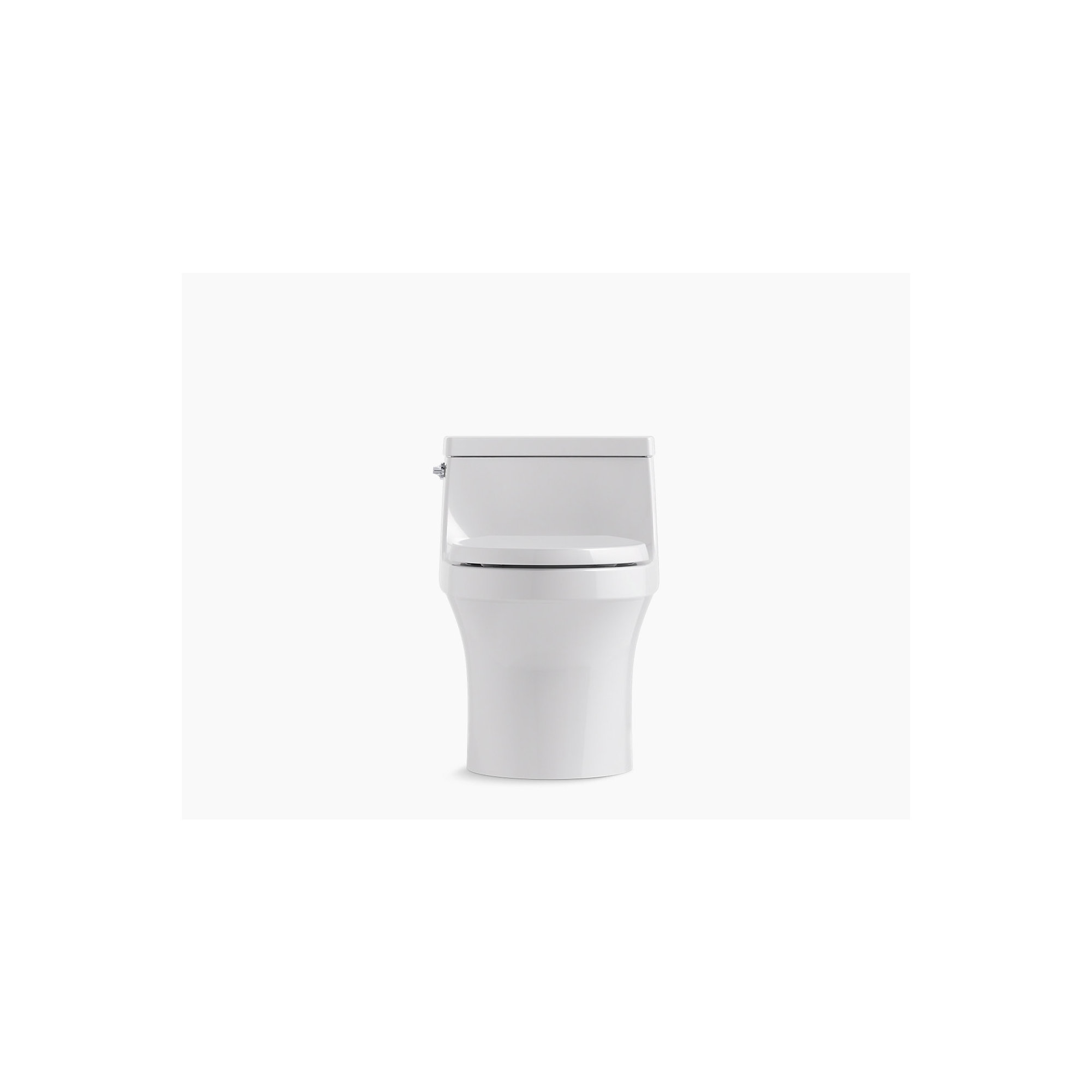 San Souci 1.28 GPF Water Efficient Round One-Piece toilet (Seat Included), White