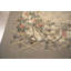 Tapis tissé à plat Vintage Aubusson, treillis gris 9 pi 0 po x 12 pi 0 po