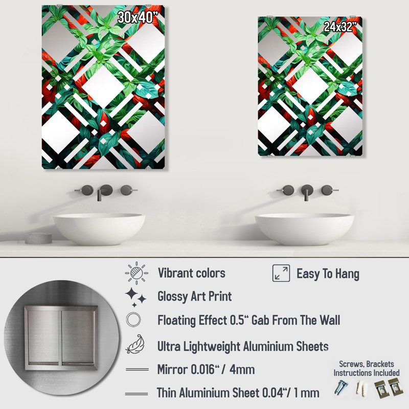Miroir Cuinn, 40 po x 30 po