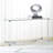 Nikkayla 51'' Glass Top Console Table-87776219