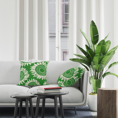 Jeté carré en polyester intérieur / extérieur