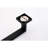 Bathroom Hardware 4, Matte Black - Stainless Steel, Suitable For Multiple Spaces Steel , 4 Smooth Edges, Corrosion Any Home-924607406