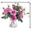 Roses In Crackle Vase - 17 Inches-441399152