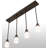4 - Light Brown/White Kitchen Island Pendant