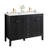 Balconera 47" Double Sink Bathroom Vanity With Engineered Stone Top, Ceramic Sink-2022557080