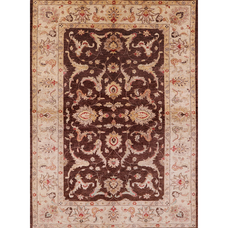 Tapis beige / brun Marmillion, Rectangle 3 pi x 5 pi
