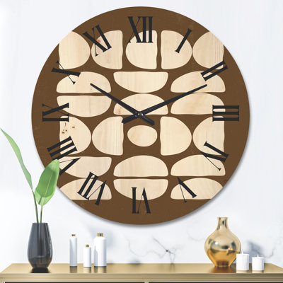 Solid Wood Wall Clock