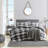 Nautica Crossview Plaid Microsuede Comforter Set-99475282-99475284