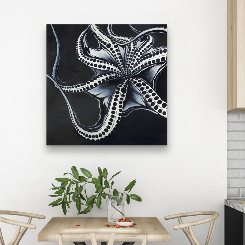 Octopus tentacle - 32"x32" art on canvas