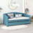 Alisha Twin Size Upholstered Daybed with Trundle-1173242569