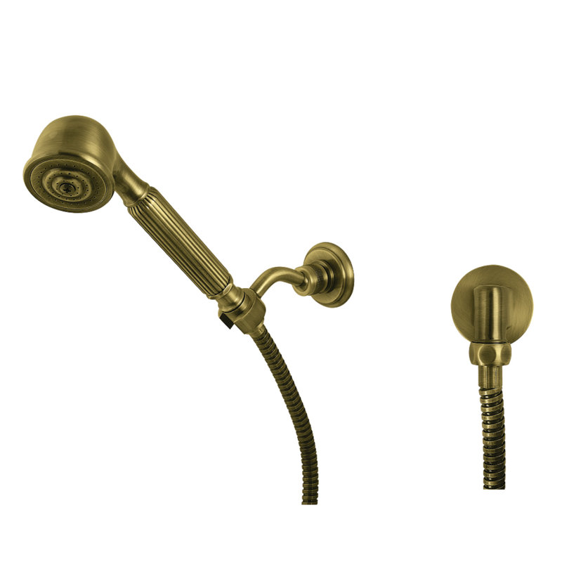 Kingston Brass Restoration Hand Shower Kit, Antique Brass