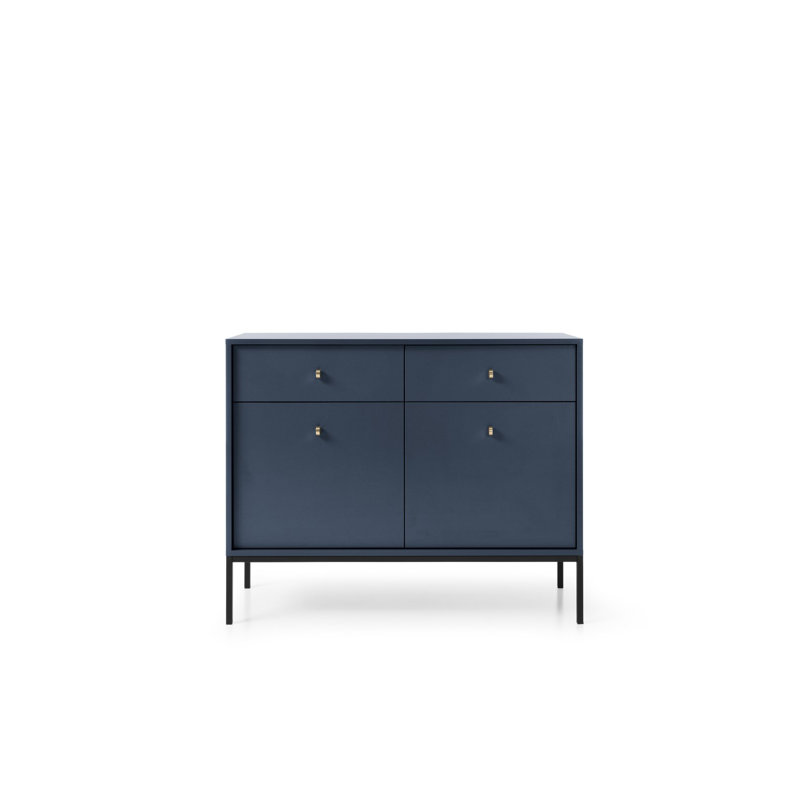 Olmo 103.5cm Sideboard, Navy Blue