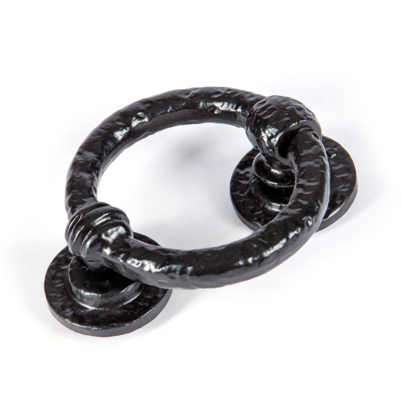 Hammer & Tongs - Rustic Door Knocker - H145mm - Black