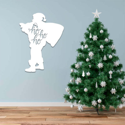 Art mural Ho Ho Ho Santa Claus