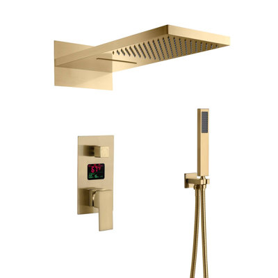 Thermostatic All-In-One Kit with Rough in-Valve