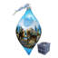 3.5'' Handmade Glass Holiday Shaped Ornament
