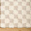 Beyanka Chequered Machine Tufted Area Rug-1155046446
