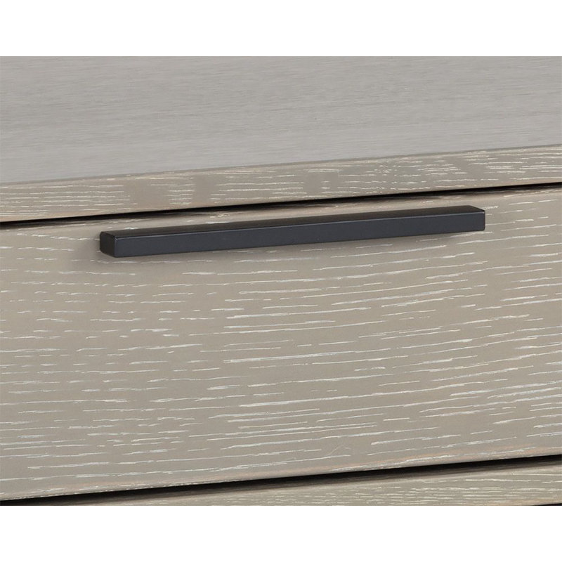 Rebel 1 - Drawer Nightstand, Taupe/Black