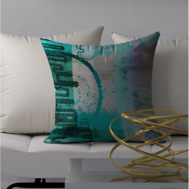  Housse de coussin carré et insert, 18" x 18"