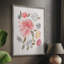 «Loose Peony I», reproduction encadrée - bois massif 46836-1997803262